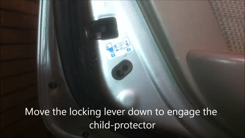 How to Apply and Release Child-Proof Locks on a Hyundai Terracan