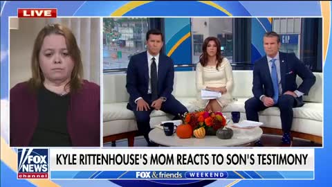 Kyle Rittenhouse’s mom on Biden defaming son: ‘Our lawyers are going to handle that’