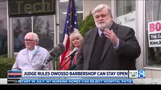 Michigan barber wins against state to keep business open