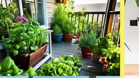 Balcony Bounty: Grow Veggies in Small Spaces!