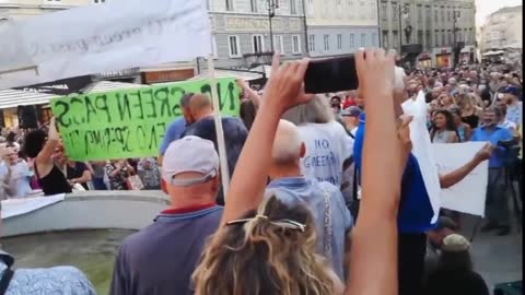 Massive Protest in Italy 24th of July