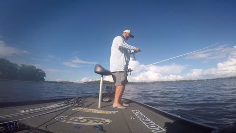 Cypress Lake bass fishing