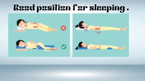 How sleep position affects your spine ?.