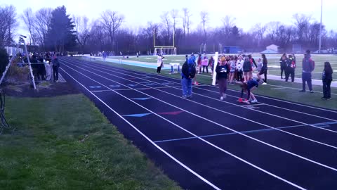 3.31.22 - Girls 400m Dash @ Boone County (Most Heats)