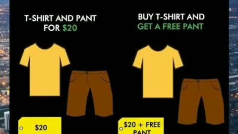 Unveiling the Power of Psychological Marketing: Grab Your $20 Shirt and Unlock Free Pants!