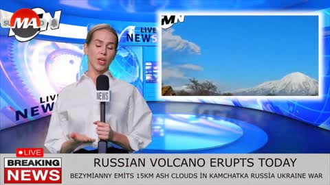 RUSSIAN VOLCANO ERUPTS TODAY 🇷🇺 Bezymianny emits 15km ash clouds in Kamchatka RUSSIA UKRAINE WAR