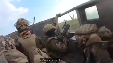 Leaked Footage Of Australian Mercenaries Attacking Russian Positions