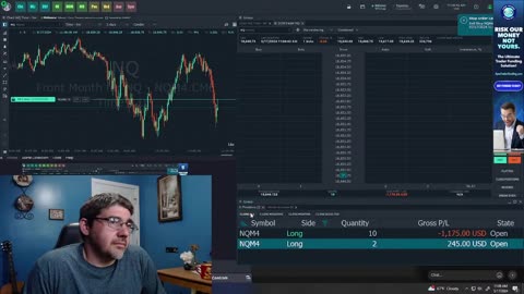 Day Trading NQ Futures (250k APEX Account) | $14235 Profit