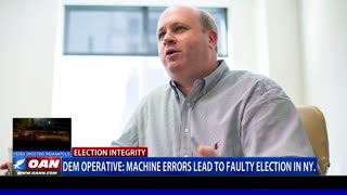 Democrat operative says machine errors lead to faulty election in N.Y.