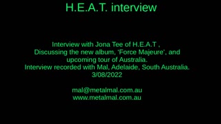 20220803 H.E.A.T. interview