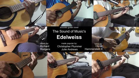 Guitar Learning Journey: The Sound of Music's "Edelweiss" cover - instrumental