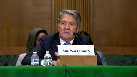 Senator John Kennedy Questions Walt Rowen In Banking Subcommittee on Inflation