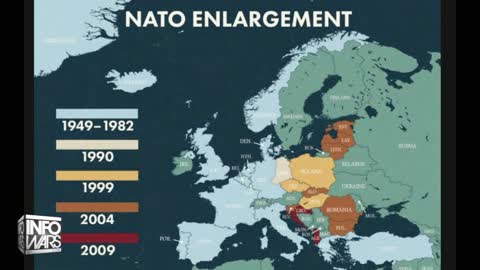 See the Map Showing NATO Slowly Surrounding Russia