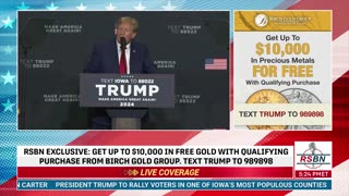 FULL SPEECH: President Trump to campaign in the Iowa City of Cedar Rapids - 12/2/23