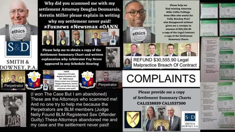 Mike C. Fallings Complaints Abandoned Client / Legal Malpractice / Breach Of Contract / Refund $30,555.90 / Tully Rinckey PLLC / Austin Texas / Supreme Court Complaints / Douglas W. Desmarais / Smith Downey PA/ Regency Furniture LLC