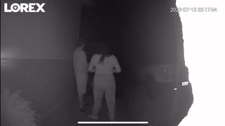 A Meteor Caught On Doorbell Cam