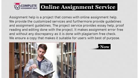 Online Assignment Writing Service