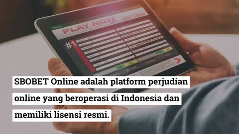 SBOBET Online Indonesia