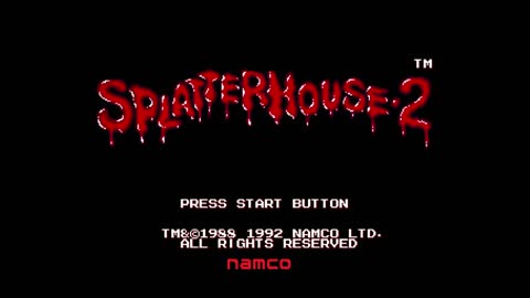 Halloween Gaming: Splatterhouse 2 Intro