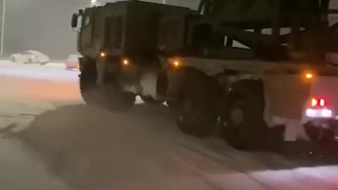 🚛🇷🇺 Ukraine Russia War | KAMAZ Truck Flips After Snowy Drift | RCF