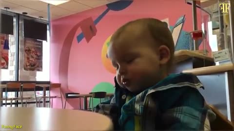 Funny babies dont try to laugh