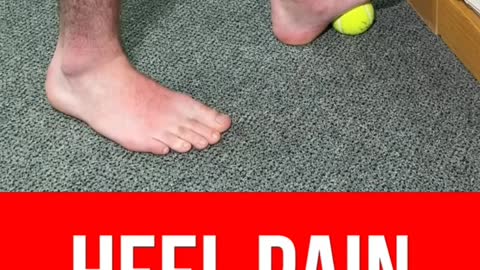 Very Effective Heel Pain Exercise At Home ‼️