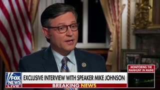 Speaker Mike Johnson on Hannity - Part I