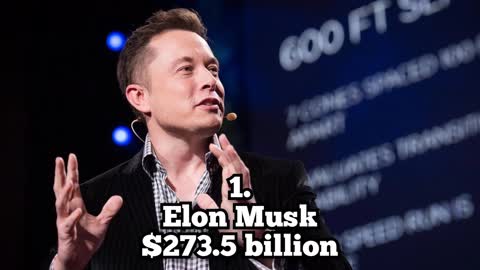 Top 5 billionaires in the World 2022