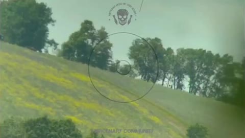 Ukraine War - The work of Russian fighters from the Kornet ATGM with a thermobaric projectile