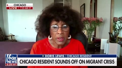 Doris Lewis Chicago resident sounds off on migrant crisis