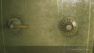Resident Evil 3 - Uptown Safe Combination at start of game