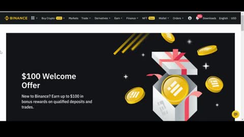 Get $100 by Joining Binance