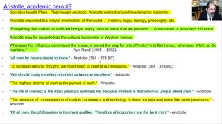Aristotle,academic hero #3