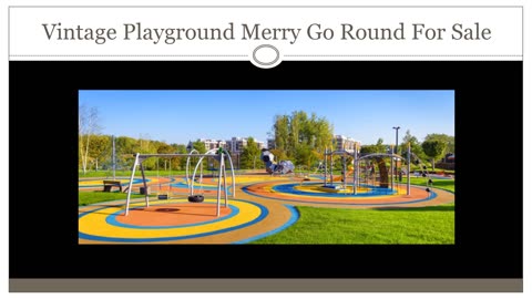 What Is Playground For Kids?