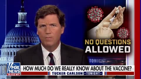 Tucker Carlson - May 05, 2021 - C19 vaccine deaths and injuries, VAERS