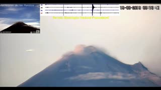 UFO Caught on Video over Mexican Volcano
