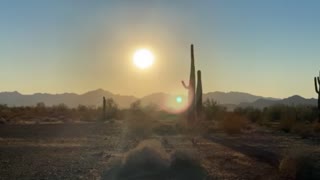 Sunset Quartzite Arizona 11/11/2020