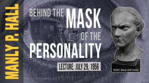 Manly P. Hall The Mask of Personality NEW