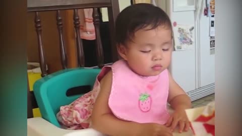 Baby Eating While Sleeping | Funny Baby Compilation