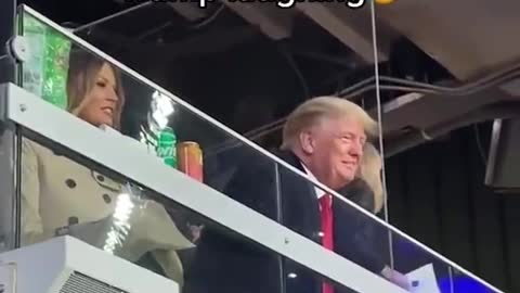 Donald Trump enjoying a “Let’s Go Brandon” chant at the World Series - October 30th, 2021