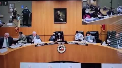 Houston Resident Confronts Commissioners Court Over Elections Racket