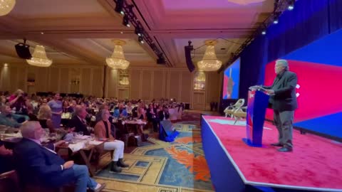 WATCH: Steve Bannon leads a standing ovation for Kari Lake at CPAC