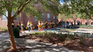 Southeastern Louisiana university Marching Band Walked