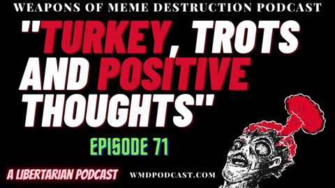 "TURKEY, TROTS & POSITIVE THOUGHTS" - WMD Episode 68 (A Libertarian Podcast)