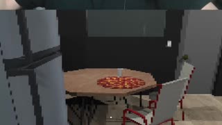 What happened to my Pizza | A missing salesman - #shorts #gaming #itchio #horrorgaming