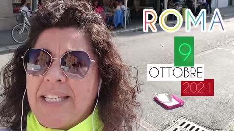 Valentina Fusco - ROMA PRESIDIO ESTREMO Unica soluzione. 9 Ottobre 2021 Saremo MILIONI.