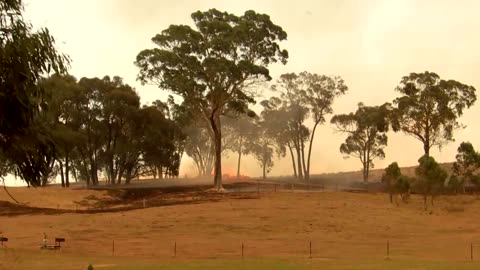 More Australian towns threatened by massive bushfire