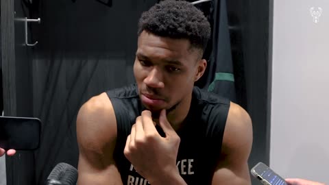 Giannis Antetokounmpo Postgame Press Conference | 2.6.24