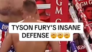 Tyson Fury's extraordinary defensive skills!