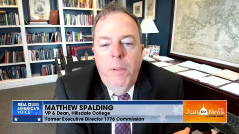 Matthew Spalding, Fmr. Exec Dir. 1776 Commission - Biden Admin looks to indoctrinate children w/CRT